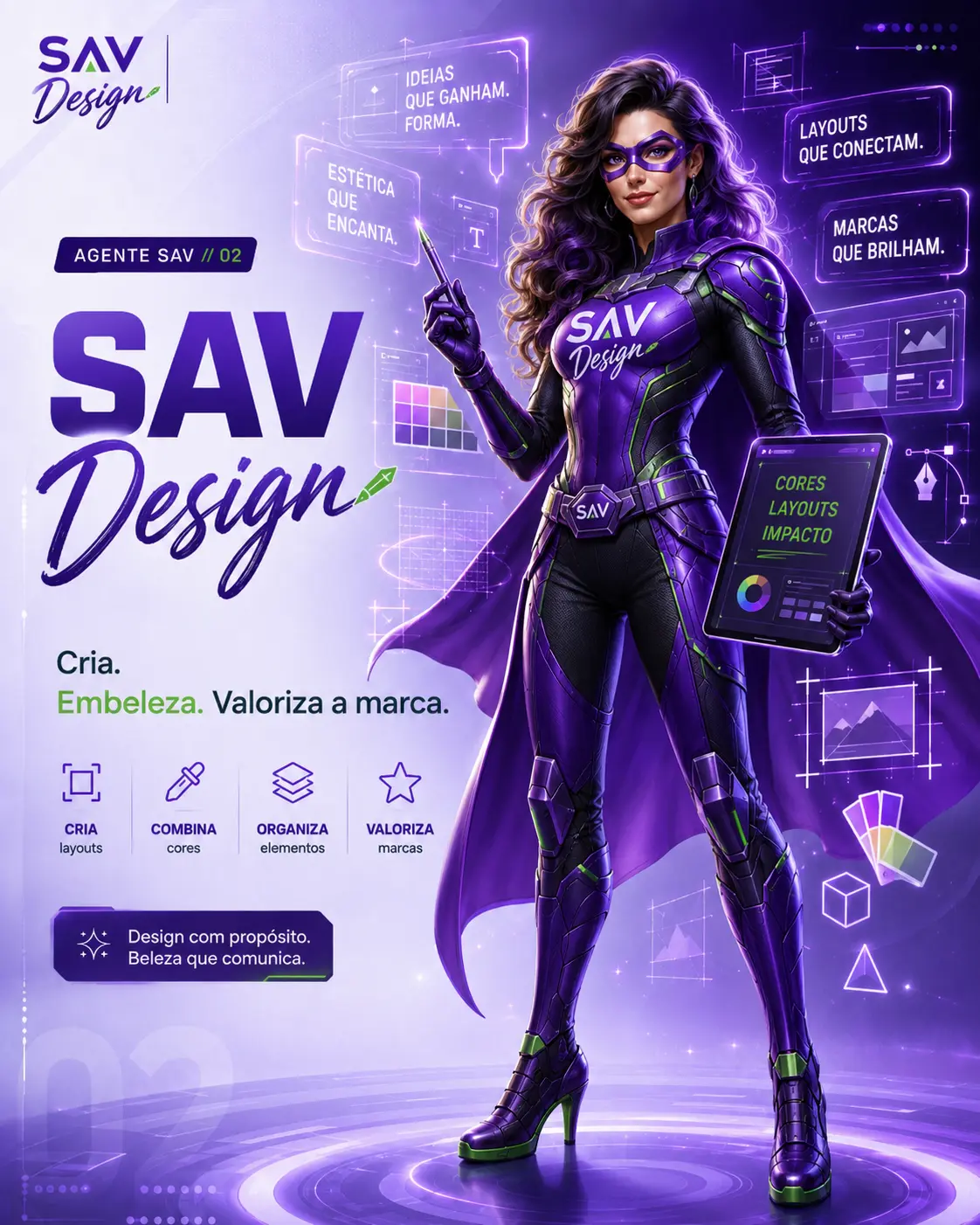 Capa do agente SAV Design
