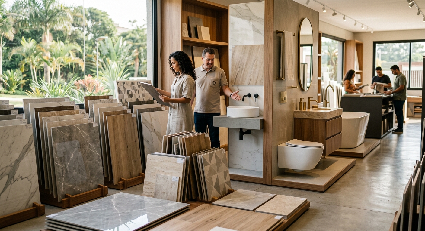 Pisos e Porcelanatos: Como Escolher o Melhor para Sua Casa