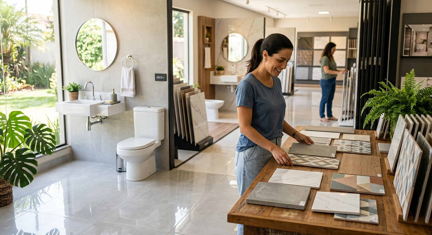 Conheça as principais diferenças entre pisos e porcelanatos