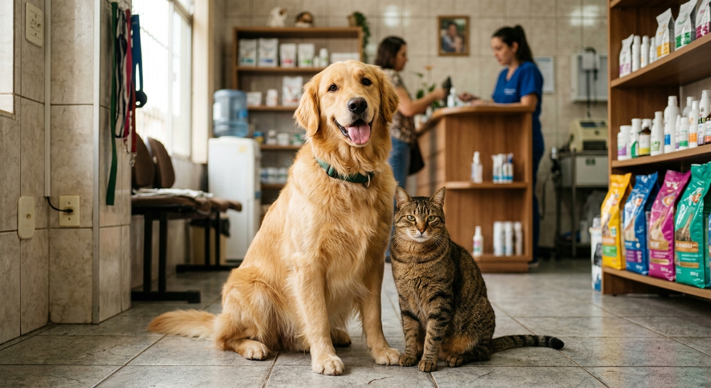 Como funciona o serviço de banho e tosa para cães de raça grande