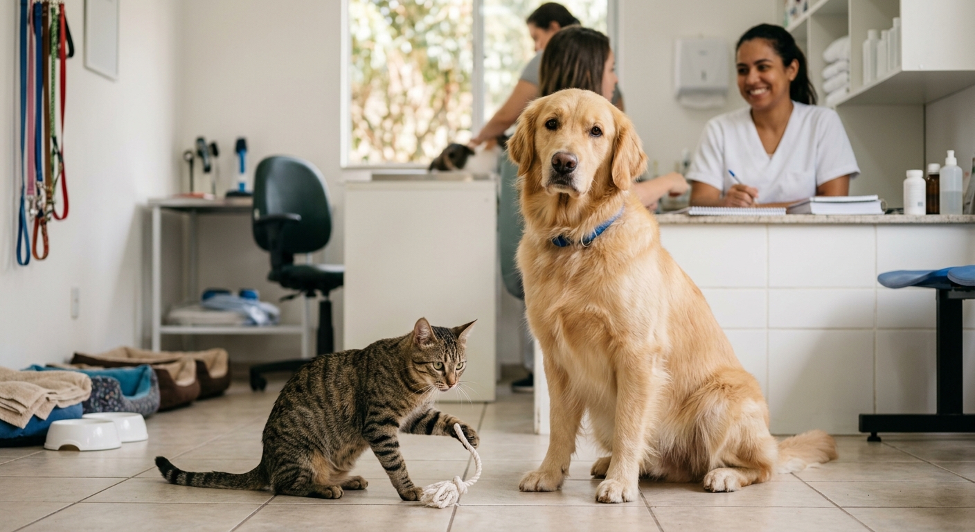 O que observar no ambiente do petshop para garantir conforto e segurança O que observar no ambiente do petshop para garantir conforto e segurança