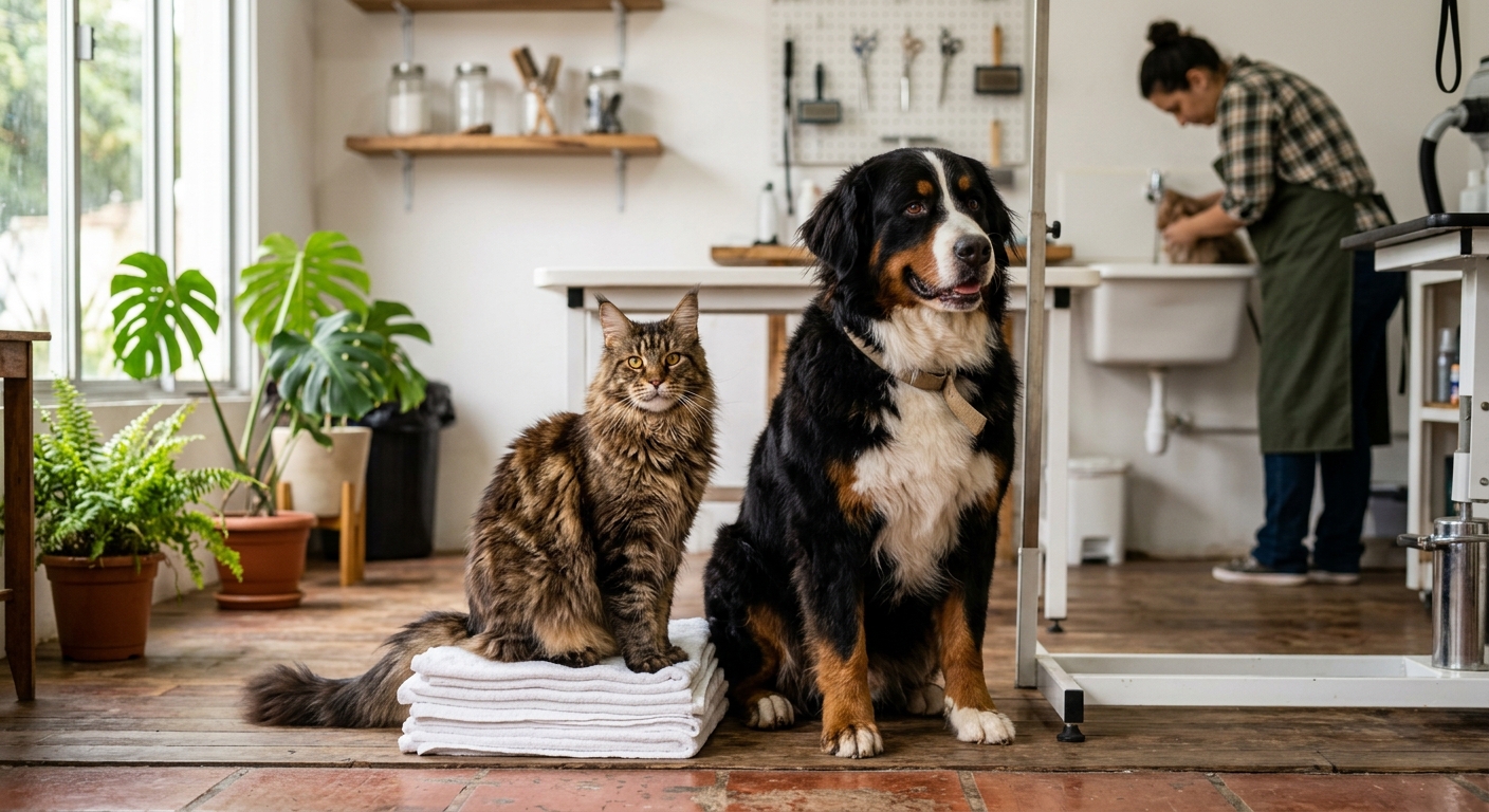 Como garantir a segurança do meu pet durante o banho e tosa no petshop
