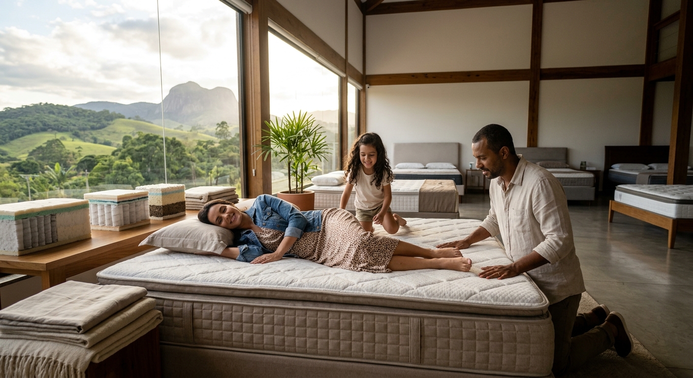 Como o colchão de molas ensacadas melhora o conforto do sono