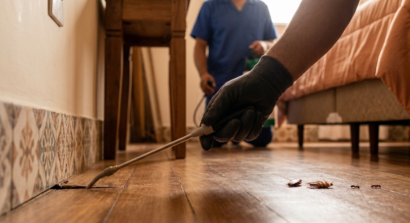 Como funciona o controle de pragas em Atibaia para residências